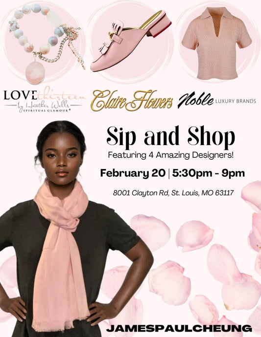 Upcoming St. Louis Sip & Shop Featuring 4 Amazing Designers!